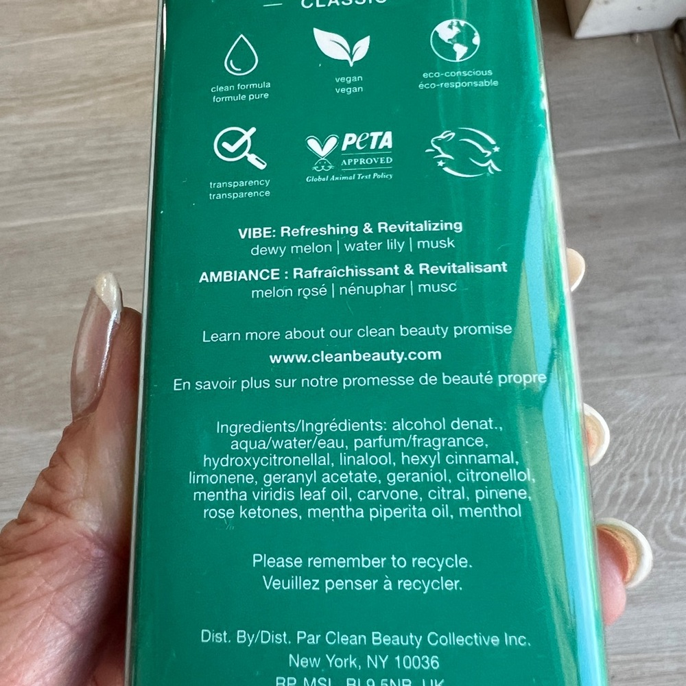 Clean Classic Rain Eau de Parfum - Refreshing Green Scent - Picture 2 of 3